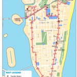 Miami Beach map - south beach map